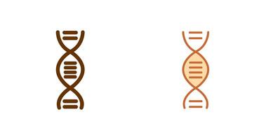 icono de estructura de adn vector