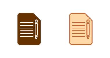 Edit Document Icon vector