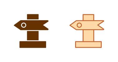 Post Sign Icon vector