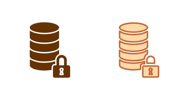 cifrado datos icono vector