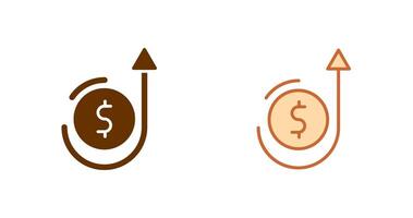 Money Growth Icon vector