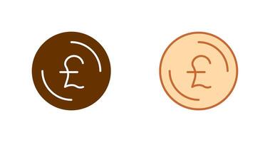 Pound Symbol Icon vector