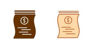 Dollar Bills Icon vector