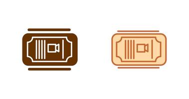 Cinema Ticket Icon vector