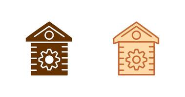 House Setting Icon vector