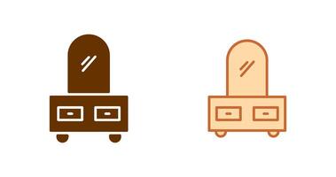 Dressing Table Icon vector