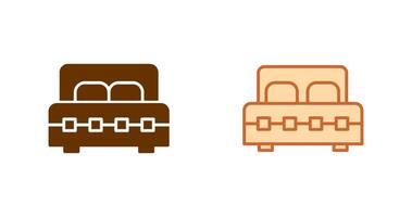 Double Bed I Icon vector