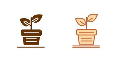 Plant Pot Icon vector