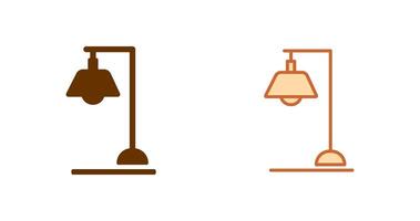 Lamps Stand Icon vector