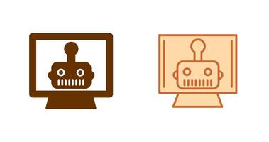 Artificial Bot Icon vector