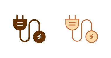Electric Current Icon vector