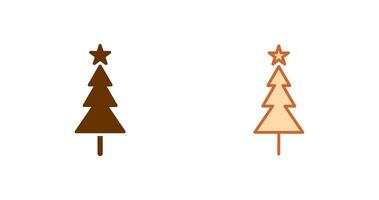 Christmas Tree Icon vector
