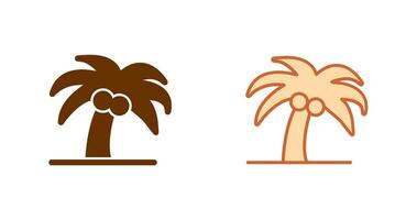 Coconut Tree, Icon vector