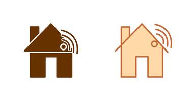 Smart House Icon vector