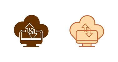 Data Transfer Icon vector