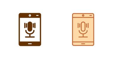 Voice Record Icon vector