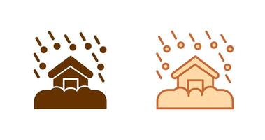 Natural Disaster Icon vector