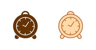 icono de reloj despertador vector