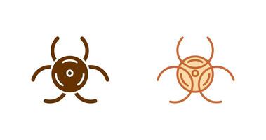 Biological Hazard Icon vector