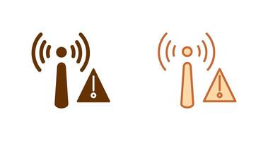 Non Ionizing Radiation Icon vector