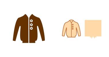 Mens Jacket Icon vector