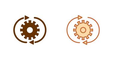 Conversion Setting Icon vector