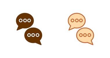 Chat Conversation Icon vector