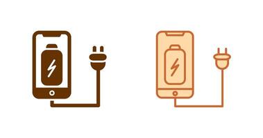 Cell and Plug Icon vector