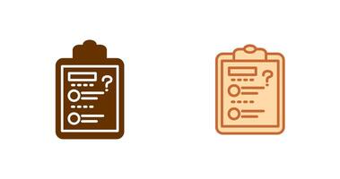 Solving Question Icon vector