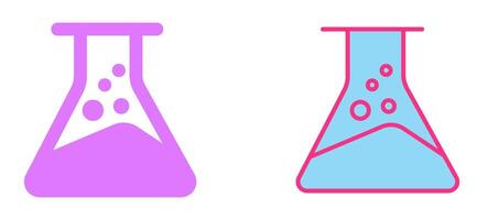 Chemical Flask Icon vector