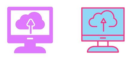 Cloud Backup Icon vector