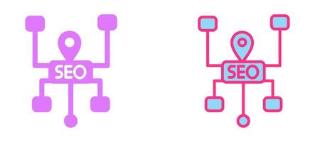 SEO Structure Icon vector