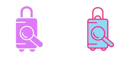 Find Luggage Icon vector