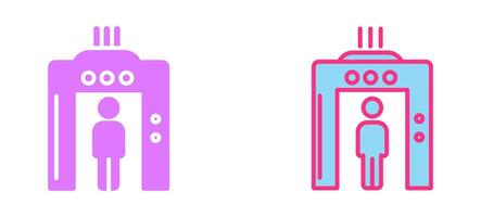Airport Security Icon vector