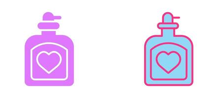 Perfume Bottle Icon vector