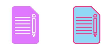 Edit Document Icon vector
