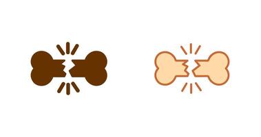 Bone Fracture Icon vector