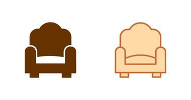 Single Sofa Icon vector