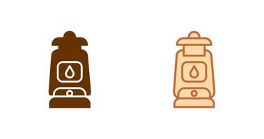 Oil Lamp Icon vector