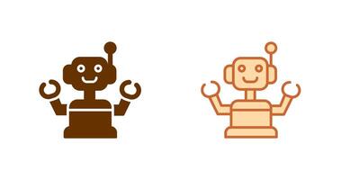 Industrial Robot III Icon vector