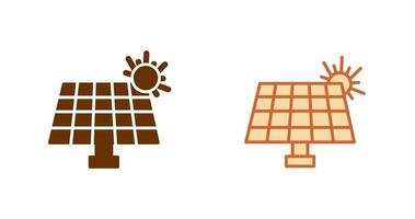 Solar Panel Icon vector