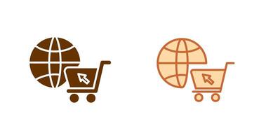 E commerce Online Store Icon vector