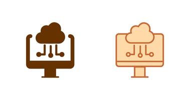 Cloud Computing Icon vector