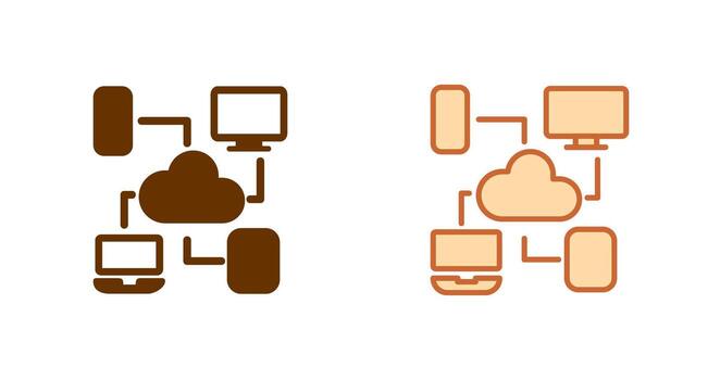 Cloud Computing Icon vector