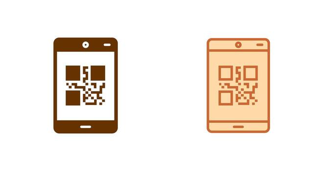 modelo código icono vector