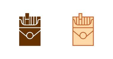 Cigarette Pack Icon vector