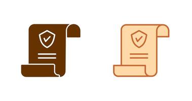 Insurance Policy Icon vector