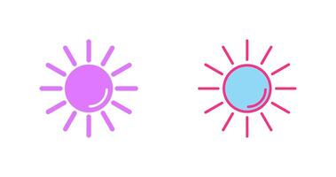 UV Radiation Icon vector