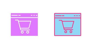 Ecommerce Website Icon vector