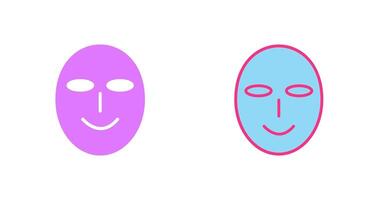 Ancient Face Mask Icon vector